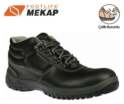 Mekap iş botu Hawk 236 R Jeriko Çelik Burunlu