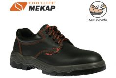 Mekap İş Ayakkabısı 022 Çelik Burunlu Siyah